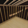 10x12 Modern Shed Plan Interior Image