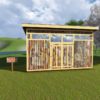12x18 Modern Storage Shed Plan - Wooden Storage Solutions - Image 3