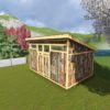 12x18 Modern Storage Shed Plan - Wooden Storage Solutions - Image 4