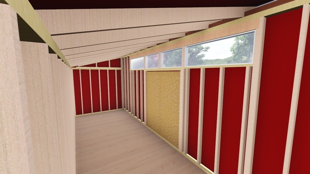 8x24 modern shed plan