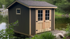 8x Wide Garden Shed Plans