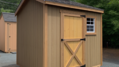 8' Gable Shed Plans - Attractive & Functional