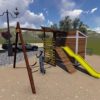 diy shed plan and swing set