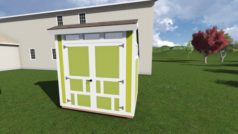 8x14 saltbox shed plan