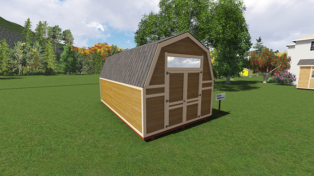 large gambrel shed plans, 16x24! 16x24 shed plans