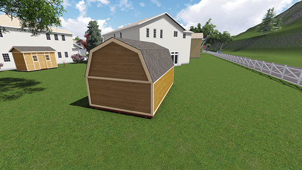 gambrel shed plans how to build diy by