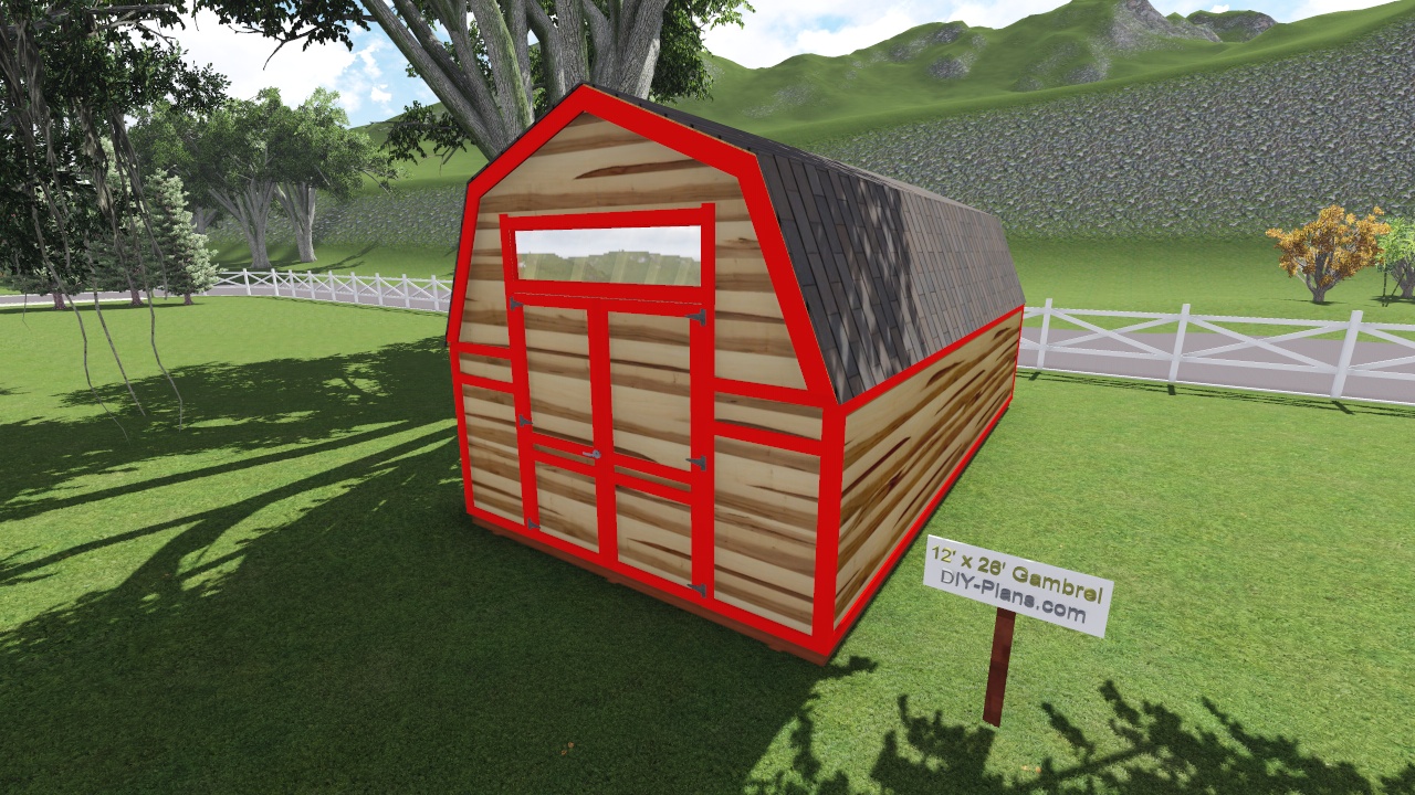 shed plans 12×16 : build a shed in a weekfinish with my