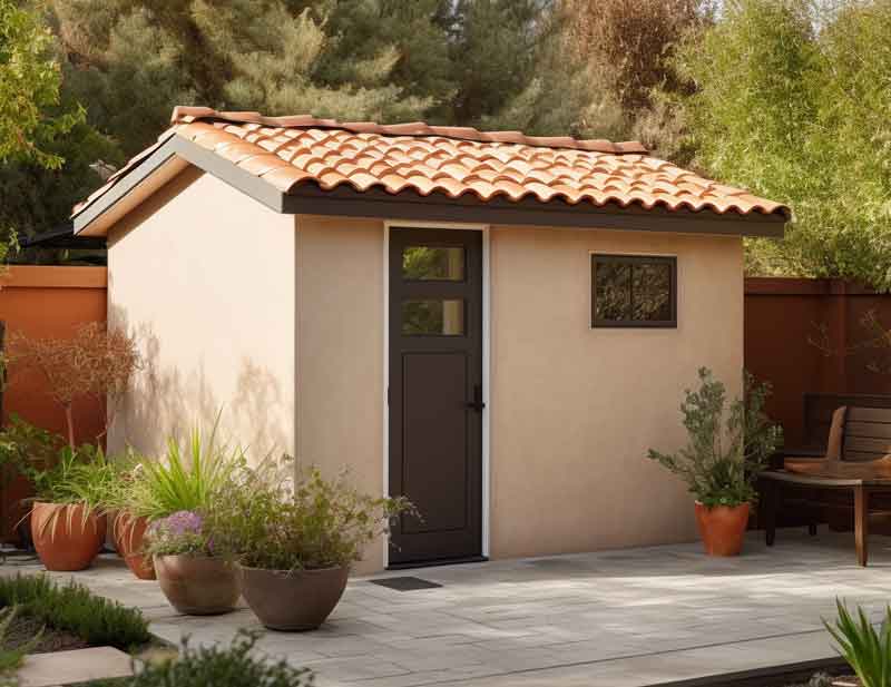 shed-with-tile-roof diy-plans com