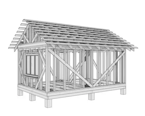 12x22 Garden Shed Plan