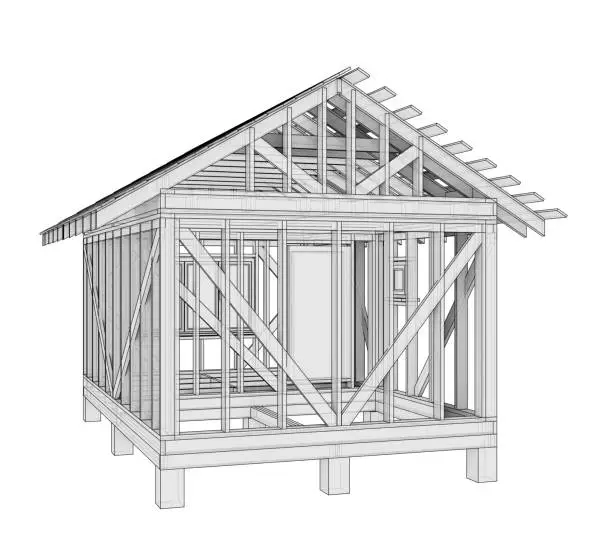 8x10 Garden Shed Plan