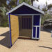 8x10 Gable Utility Shed Plan