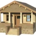 8x10 Tall Gable Shed Plan With Porch