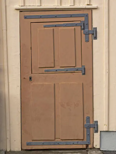 8x14 Gable Shed Plan For Personnel Door