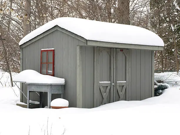 8x22 Saltbox Shed Plan