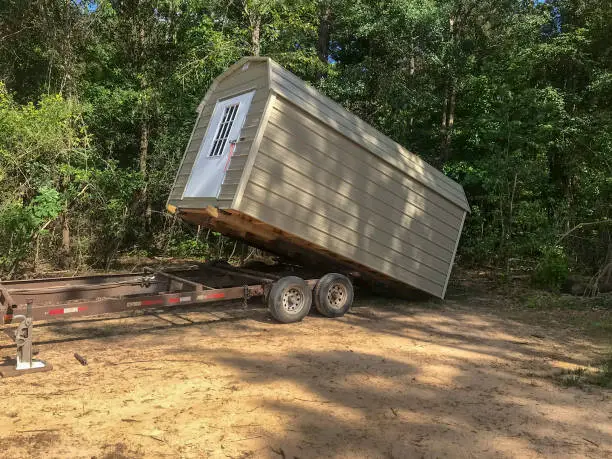 8x22 Tall Gable Shed With A Porch