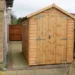 8x6 Tall Garden Shed For A Prehung Door