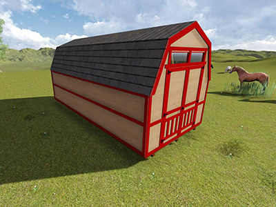 Gambrel Sheds