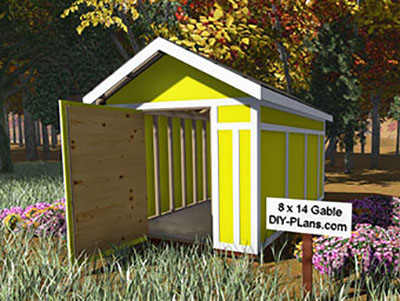 Gable sheds