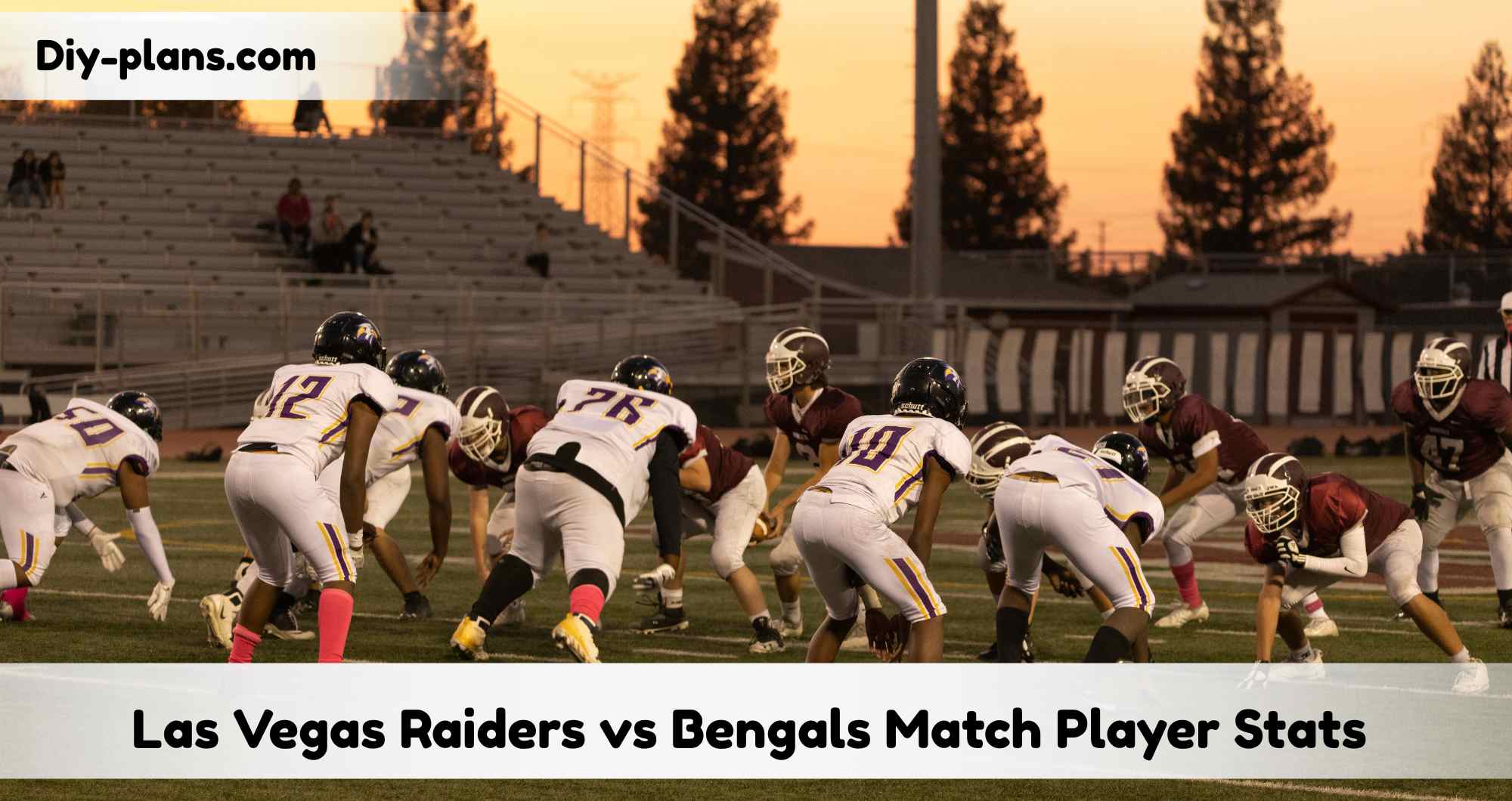Las Vegas Raiders vs Bengals Match Player Stats & Highlights