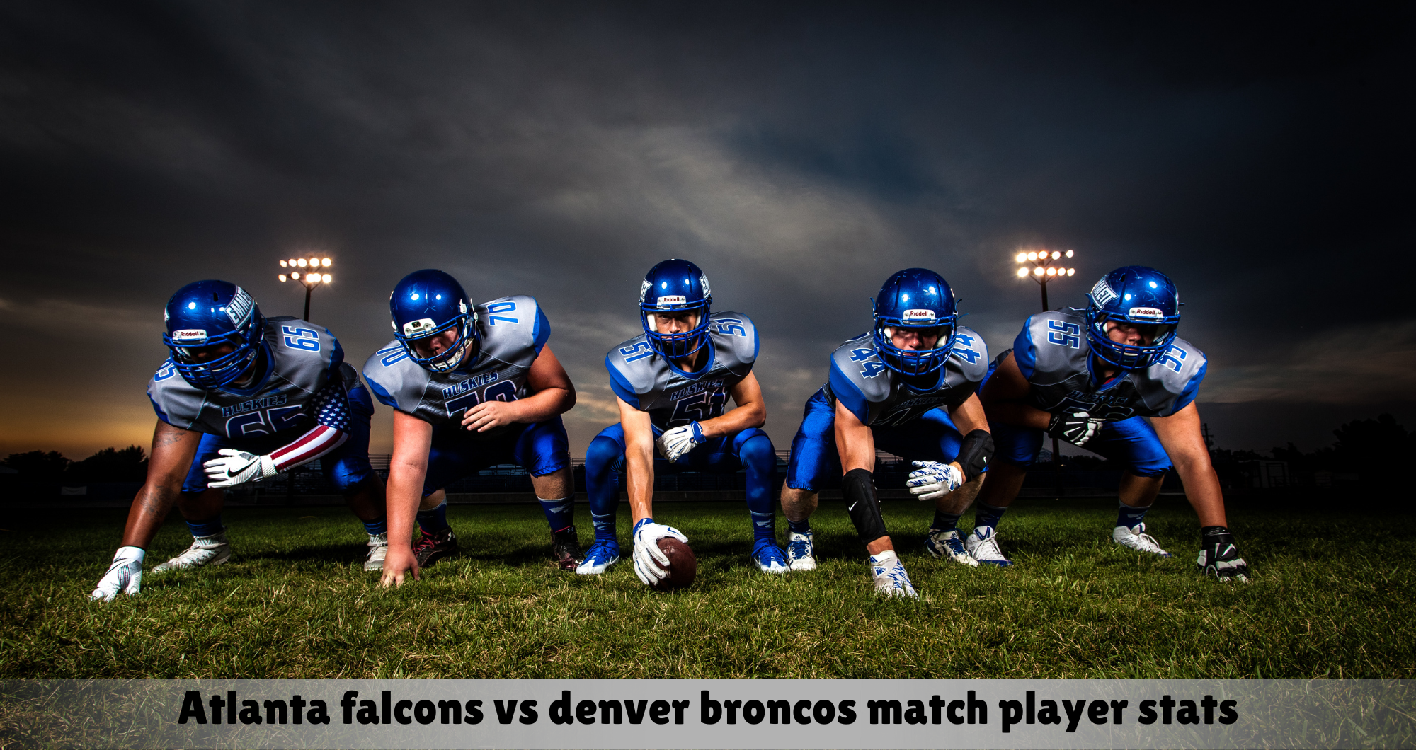 atlanta falcons vs denver broncos match player stats