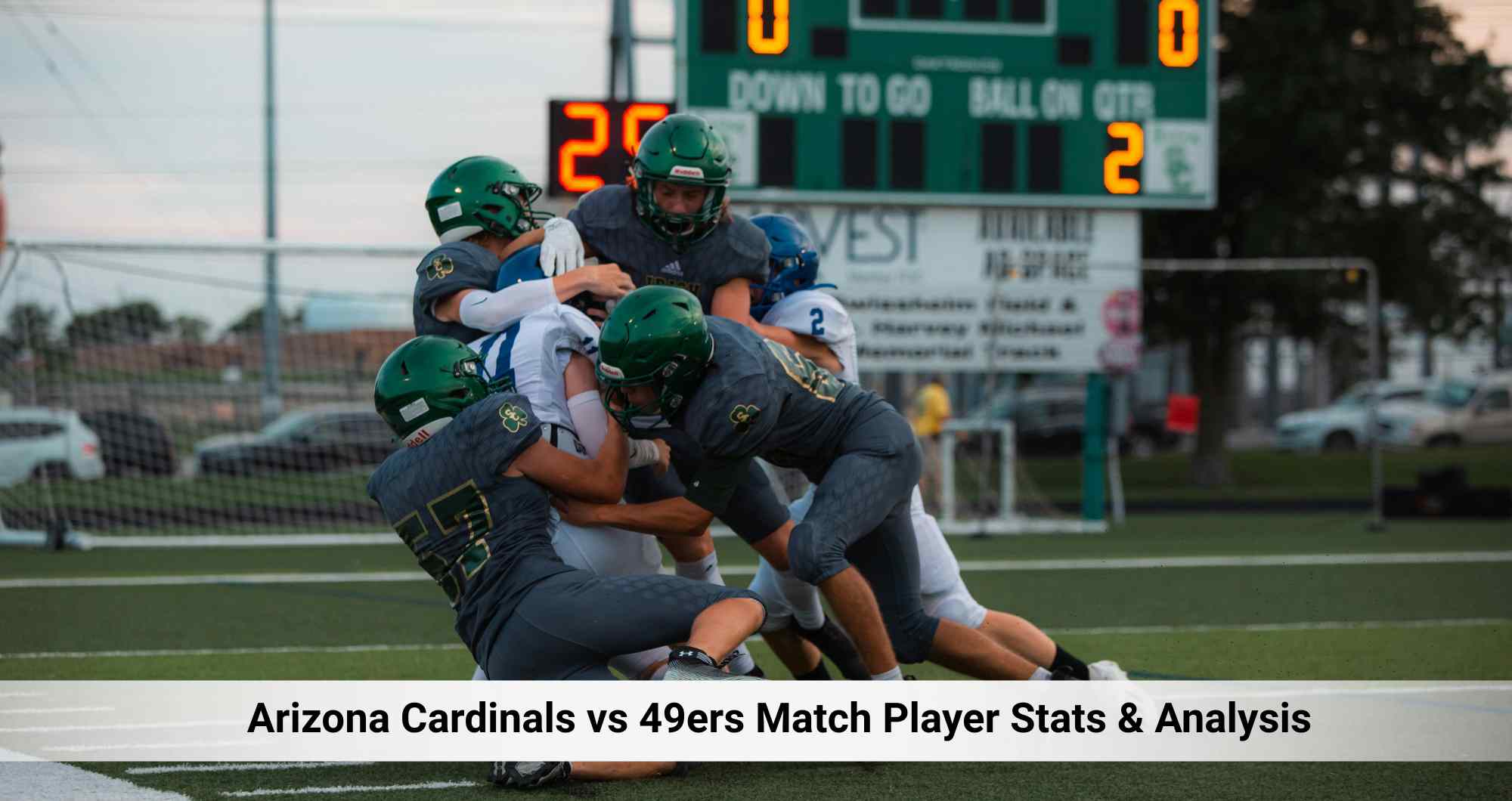 Arizona Cardinals vs 49ers Match Player Stats