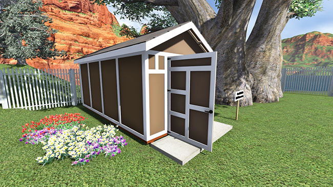 free 12x20 shed plans how to build diy by