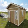 8x12 Tall Gable Shed Plan – Comprehensive Blueprints - Image 4