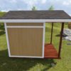 8x12 Tall Gable Shed Plan with Porch - Image 3
