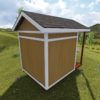 8x12 Tall Gable Shed Plan with Porch - Image 4