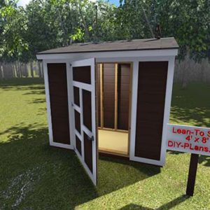 6x8 Lean To Shed Plan