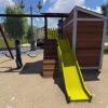Swing set and 4X8 Storage Shed Plan