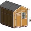 8x12 Tall Gable Shed Plan – Comprehensive Blueprints - Image 8